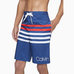 Load image into Gallery viewer, RACER STRIPE LOGO 10&quot; BOARD SHORTS
